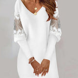 Malwina™ | Vestido con mangas de encaje
