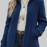 Annelies - Chaqueta de forro polar con cremallera completa