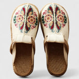 Marousse | Cómodas mules florales hechas a mano