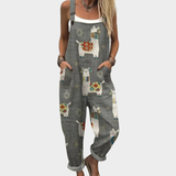 Jaroslava - Cómodo peto con estampado