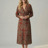Tereza - Vestido Cruzado Maxi