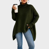 Brigit™ | Jersey de cuello alto casual