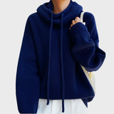 Adéla | Cómodo suéter de punto con capucha para un estilo elegante y casual
