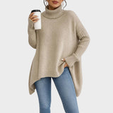 Brigit™ | Jersey de cuello alto casual