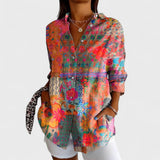 Alice - Camisa con Estampado Floral