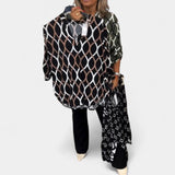 Petra - Blusa con estampado gráfico