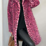 Leia - Abrigo Largo de Leopardo
