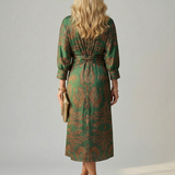 Tereza - Vestido Cruzado Maxi