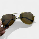 Lucie Gafas de Sol Vintage de Lujo Atemporal con Espejo