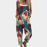 Zuzana - Cómodo peto estampado