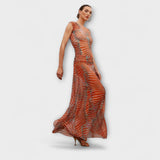 Phoenix - Body de malla brillante
