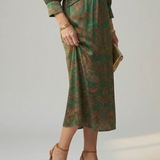 Tereza - Vestido Cruzado Maxi