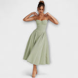 Rosalie - Elegante vestido corsé sin mangas