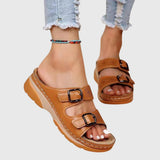 Diora™ | Sandalias ortopédicas de piel