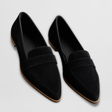 Mocasines de cuero elegantes Magdaléna con puntera refinada