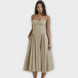 Rosalie - Elegante vestido corsé sin mangas