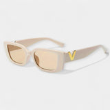 Gafas de sol cuadradas elegantes de metal Magdalena