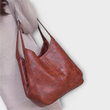 Cécile. - Bolso de cuero vintage