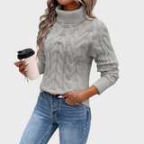 Grace | Jersey de cuello alto elegante