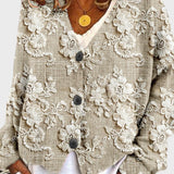 Meda - Suéter con Hilo de Pétalos