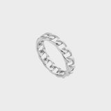 Anillo Elegante Marie con Cadena