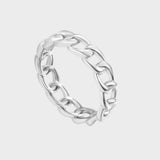 Anillo Elegante Marie con Cadena