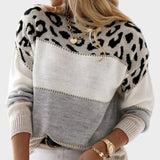 Vera | Jersey de leopardo elegante