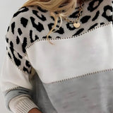 Vera | Jersey de leopardo elegante