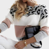 Vera | Jersey de leopardo elegante