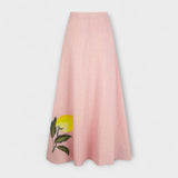 Cosima - Falda midi con estampado Amalfi