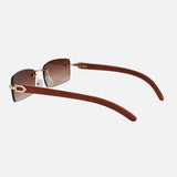 Gafas de sol rectangulares de lujo Eva más modernas