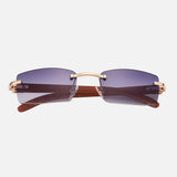 Gafas de sol rectangulares de lujo Eva más modernas