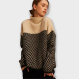 Maeve - Jersey de cuello alto de cachemira