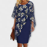 Lyanna - Vestido de gasa floral para mujer