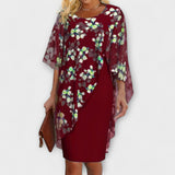 Lyanna - Vestido de gasa floral para mujer