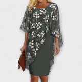 Lyanna - Vestido de gasa floral para mujer