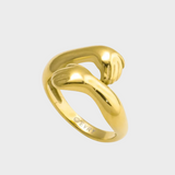 Věnceslava Elegante Anillo Moderno con Brillo Diario