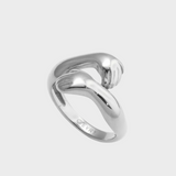Věnceslava Elegante Anillo Moderno con Brillo Diario