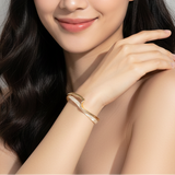 Elegante pulsera de oro