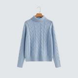 Grace | Jersey de cuello alto elegante