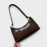 Cécile. - Bolso de cuero brillante