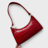 Cécile. - Bolso de cuero brillante
