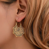 Pendientes Mandala Loto