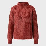 Aroa – Jersey de punto con cuello alto