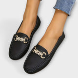 Sára Mocasines Slip-on Clásicos de Cuero Sofisticados