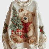 Elena – Jersey navideño con detalles festivos