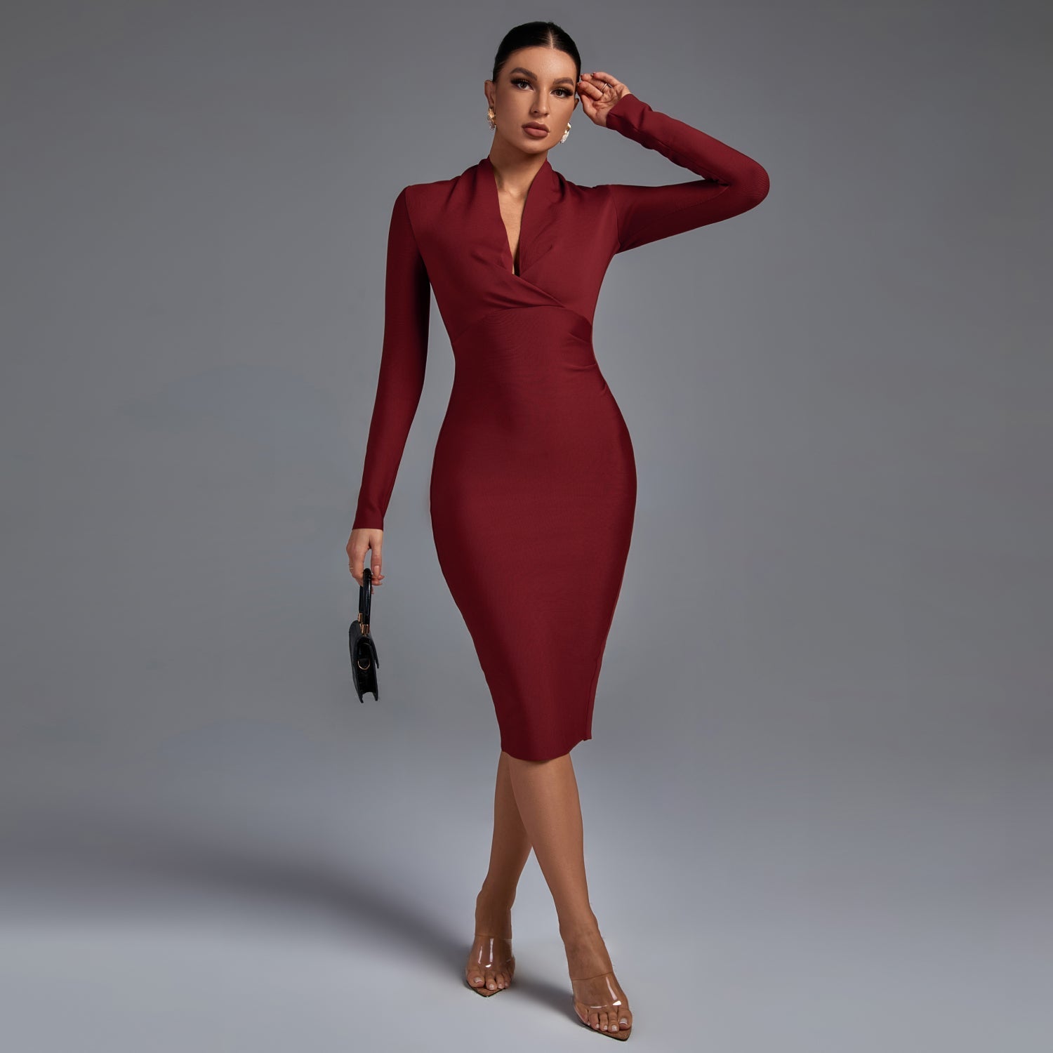 Samara - Vestido de Manga Larga