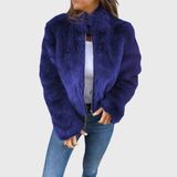 Linde – Chaqueta corta con cuello de softshell