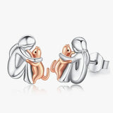 Leila™ | Pendientes Icono Gato