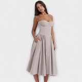 Rosalie - Elegante vestido corsé sin mangas